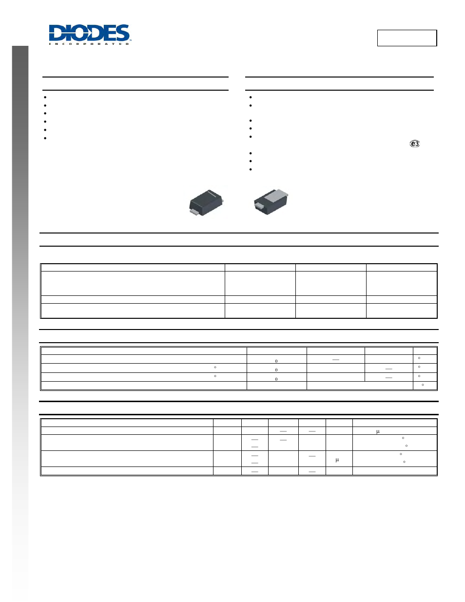 Diodes PD3S230H User Manual | 3 pages