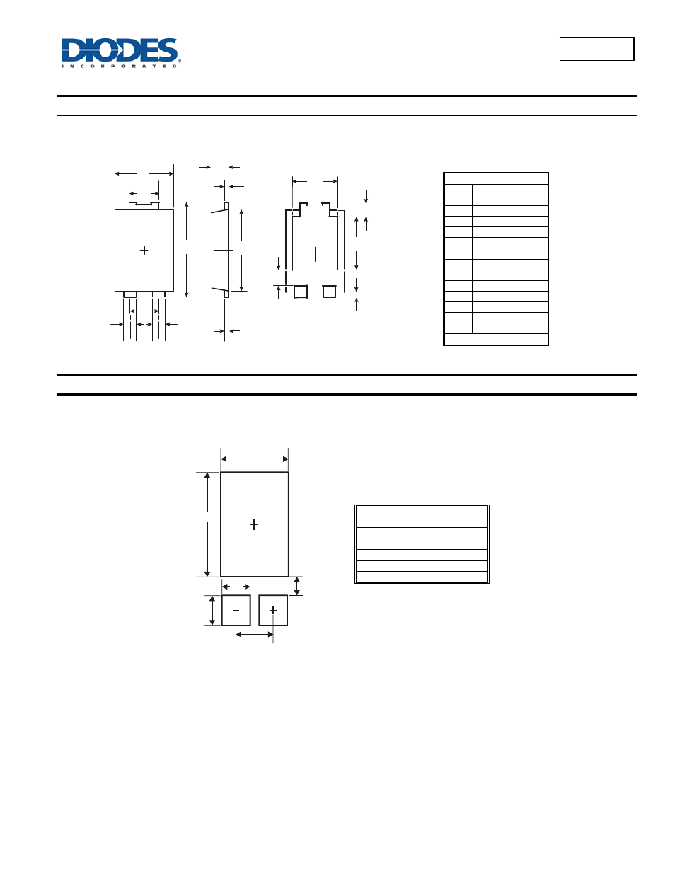 Pds560, Package outline dimensions, Suggested pad layout | Diodes PDS560 User Manual | Page 4 / 5