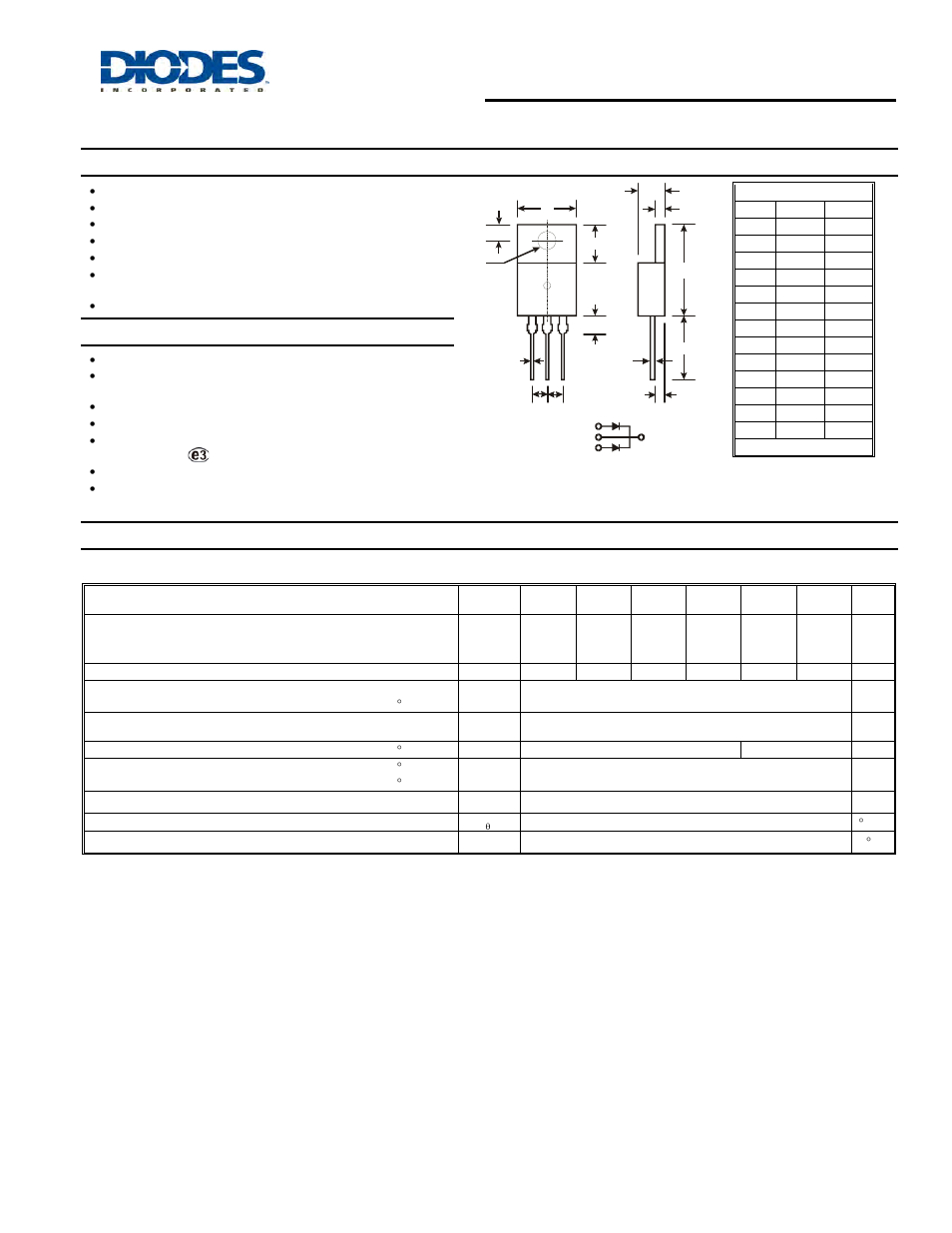 Diodes SBL2030CT - SBL2060CT User Manual | 3 pages