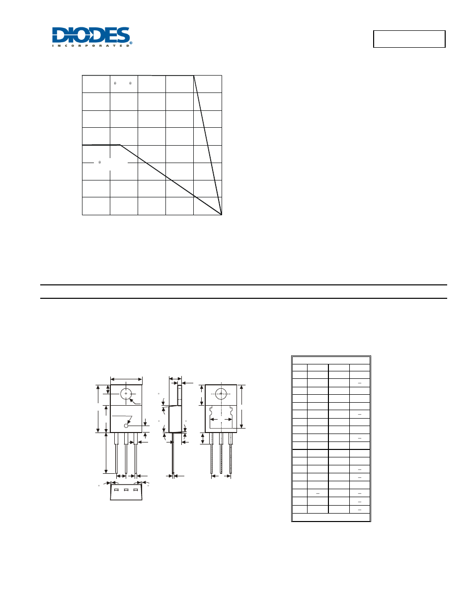 Sbl2045ctp, Package outline dimensions, Sbl2045 | Diodes SBL2045CTP User Manual | Page 3 / 4