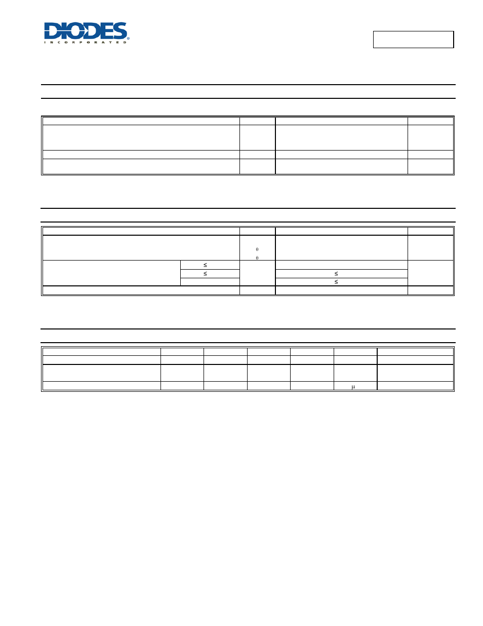 Maximum ratings, Thermal characteristics, Electrical characteristics | Diodes SBR10A45SP5 User Manual | Page 2 / 5