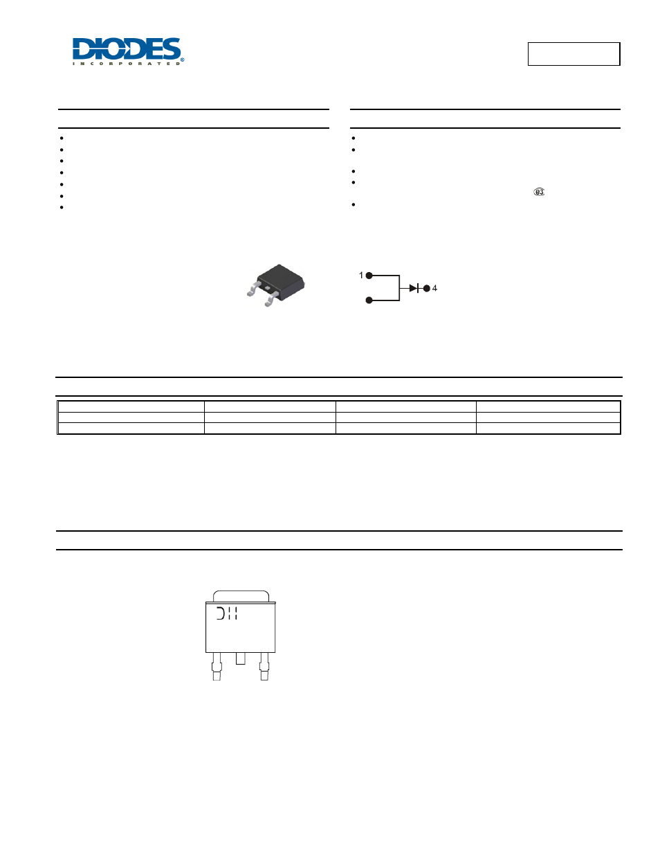 Diodes SBR1045D1 User Manual | 5 pages