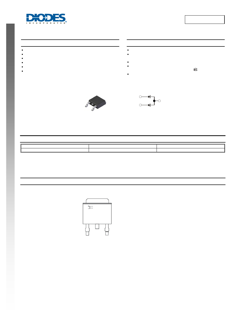 Diodes SBR10200CTL User Manual | 4 pages