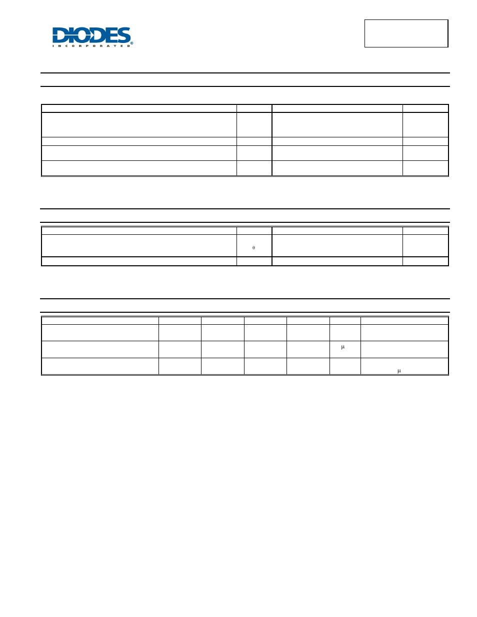 Maximum ratings, Thermal characteristics, Electrical characteristics | Diodes SBR10200CTFP User Manual | Page 2 / 5