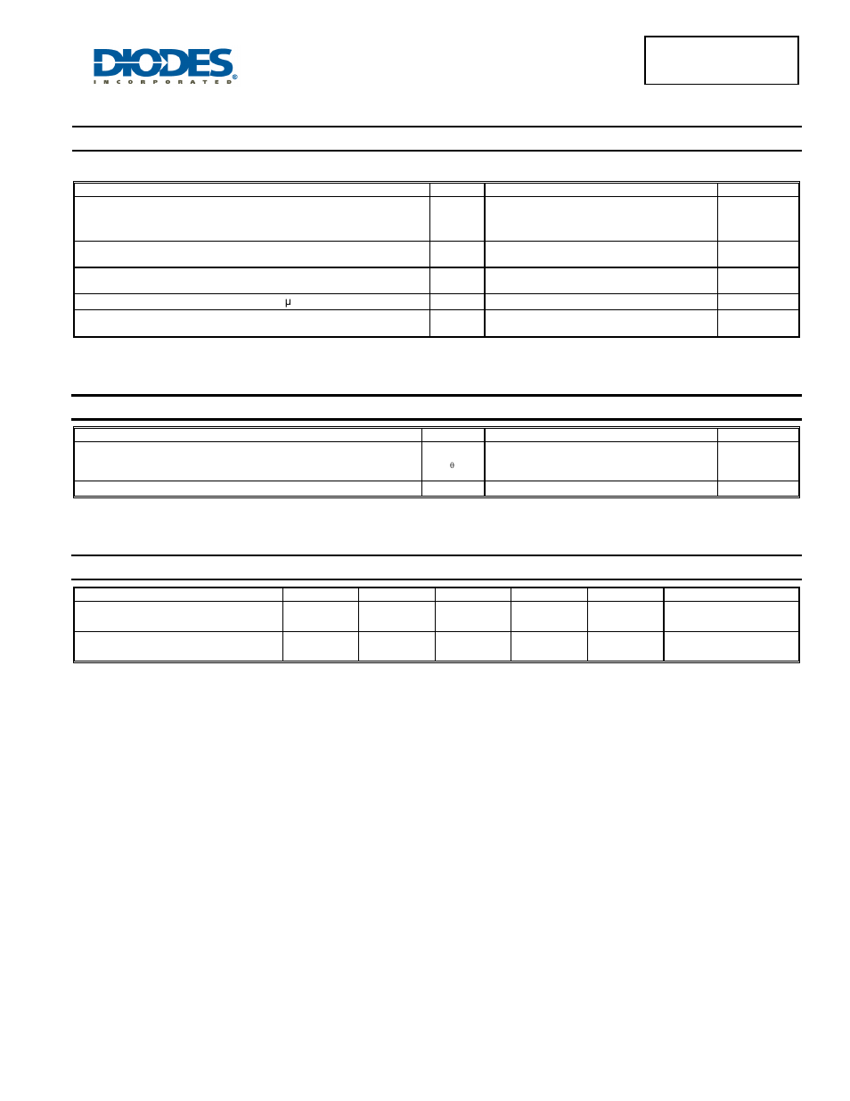 Maximum ratings (per leg), Thermal characteristics (per leg), Electrical characteristics (per leg) | Diodes SBR10150CTFP User Manual | Page 2 / 5