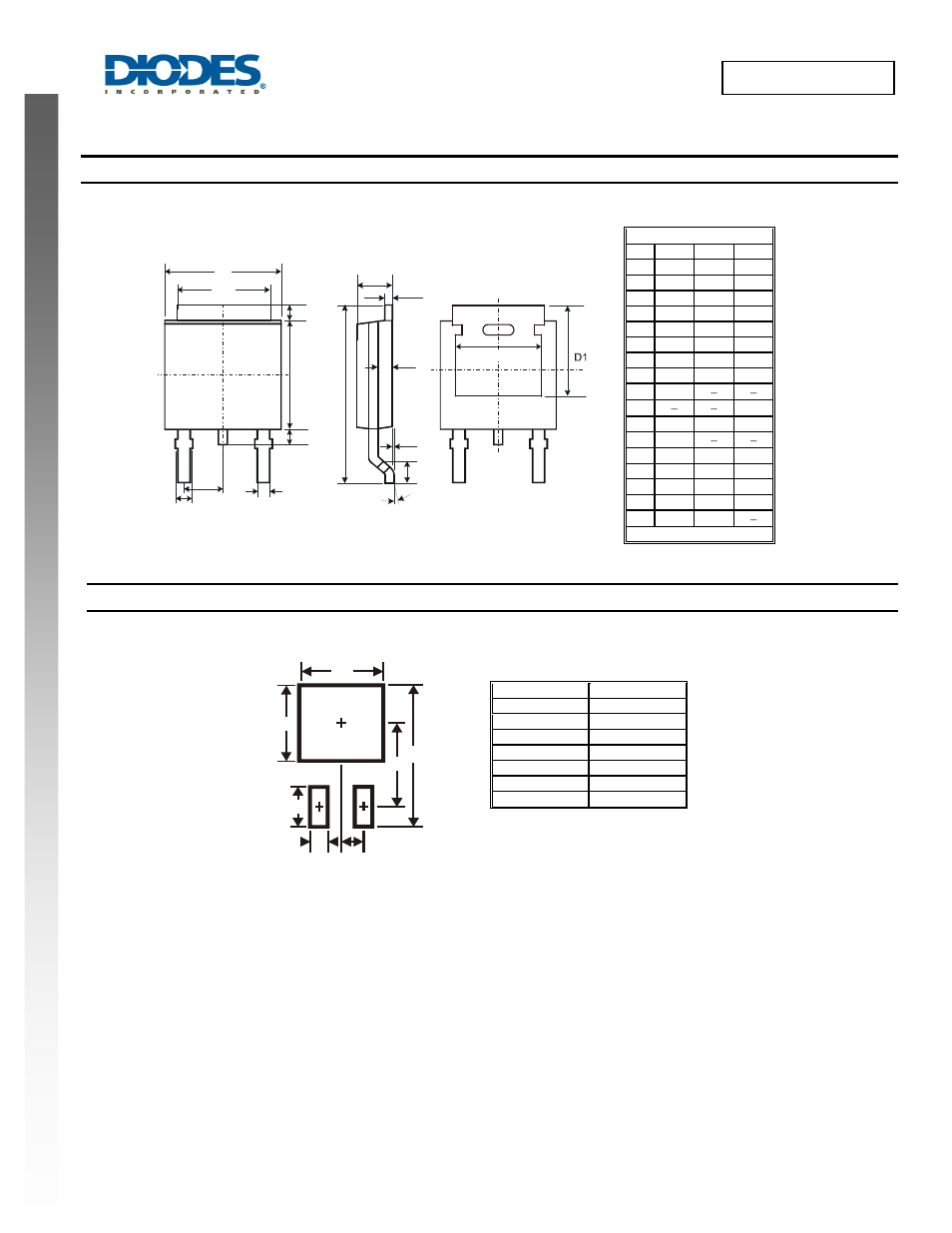 Package outline dimensions, Suggested pad layout | Diodes SBR10120CTL User Manual | Page 3 / 4