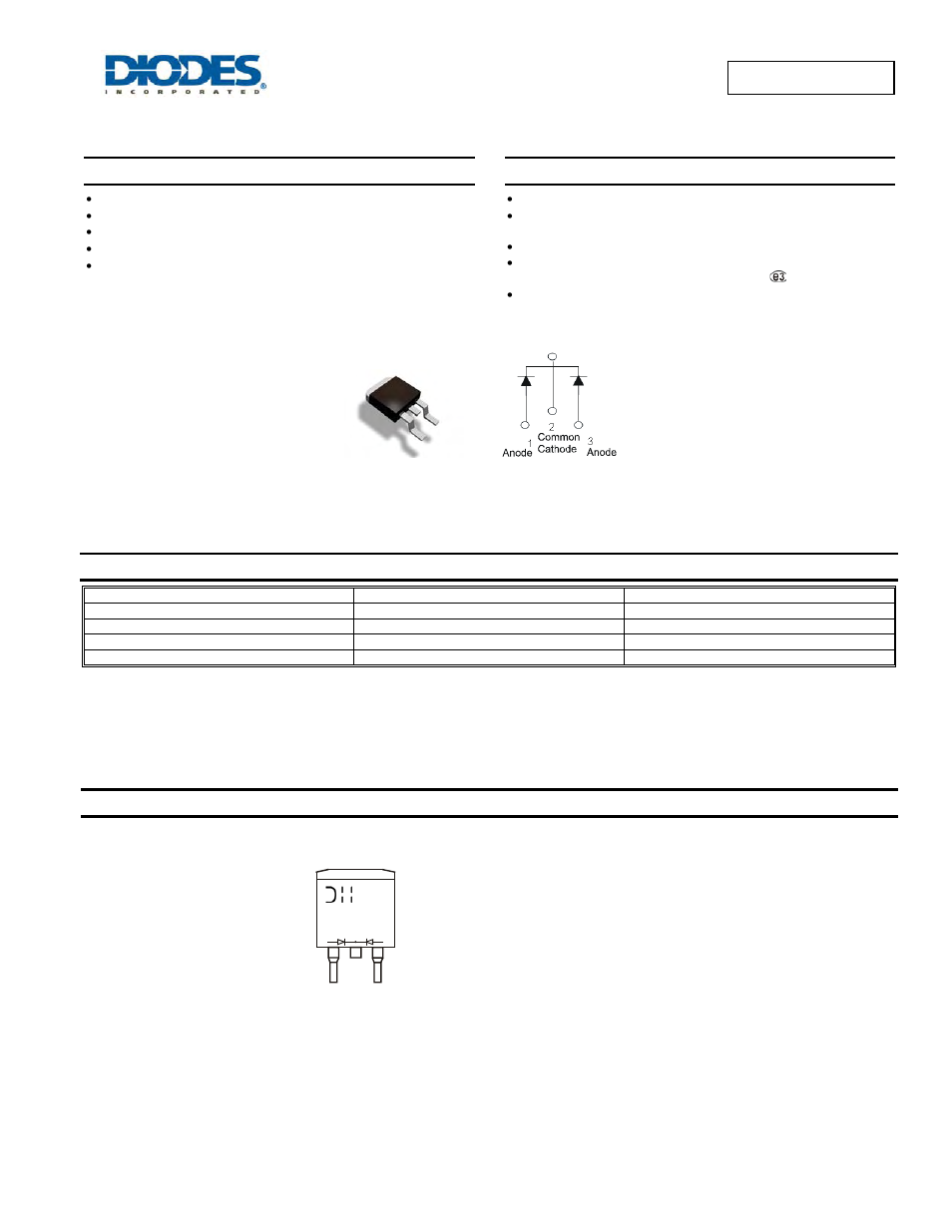 Diodes SBR10100CTB User Manual | 4 pages