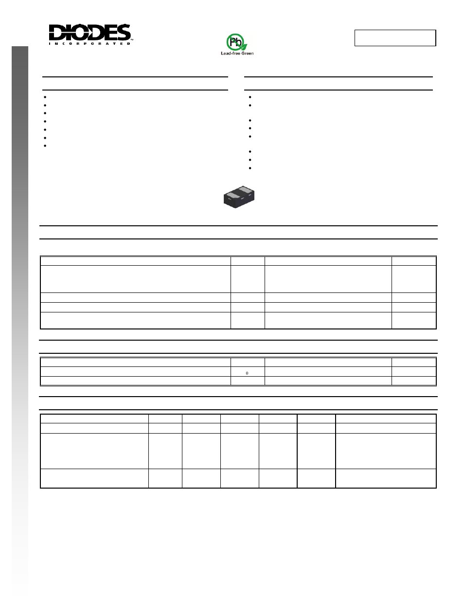 Diodes SBR07U20LPS User Manual | 3 pages