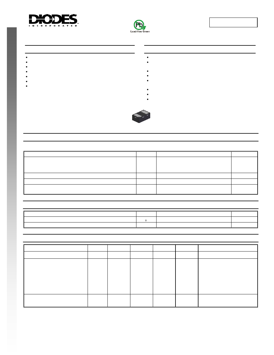 Diodes SBR05U20LPS User Manual | 3 pages