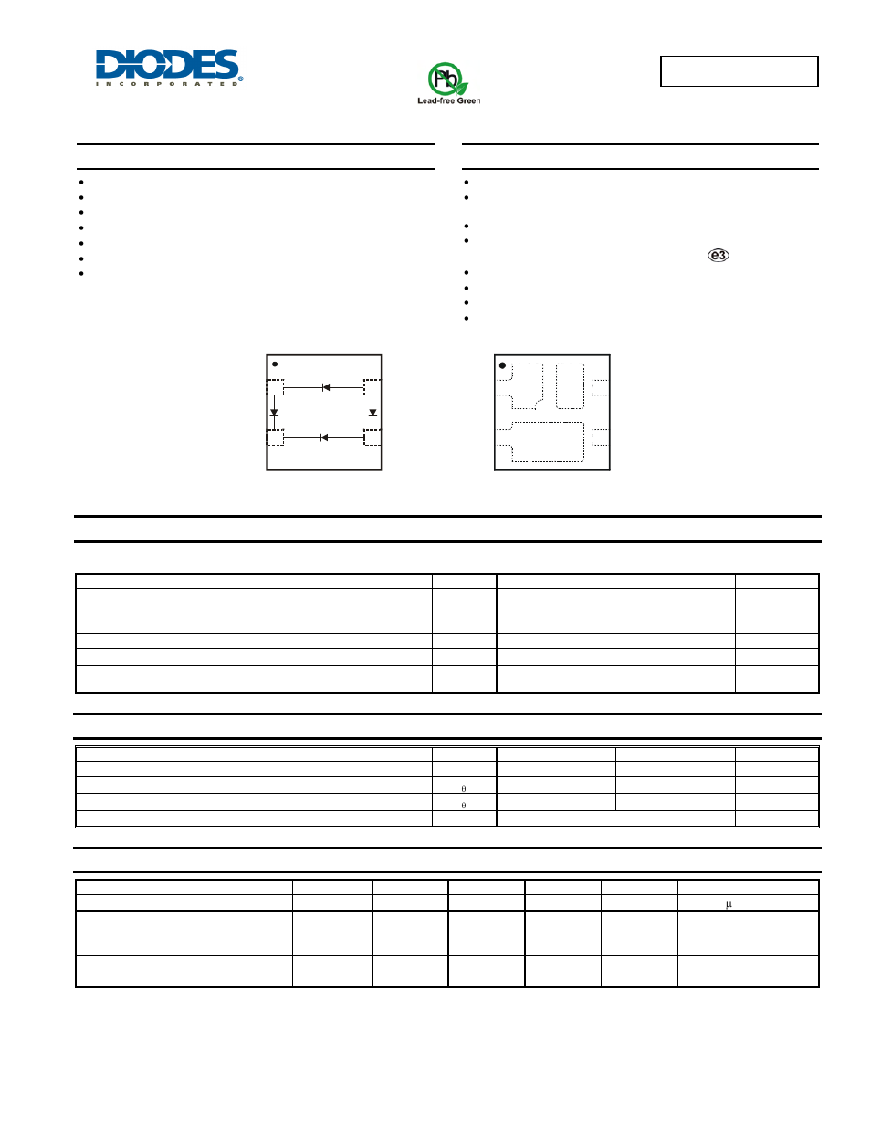 Diodes SBR05M100BLP User Manual | 4 pages