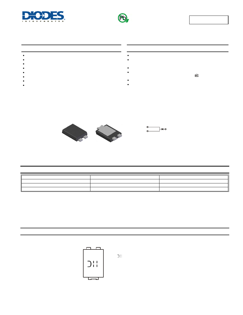 Diodes SBR10U200P5 User Manual | 5 pages