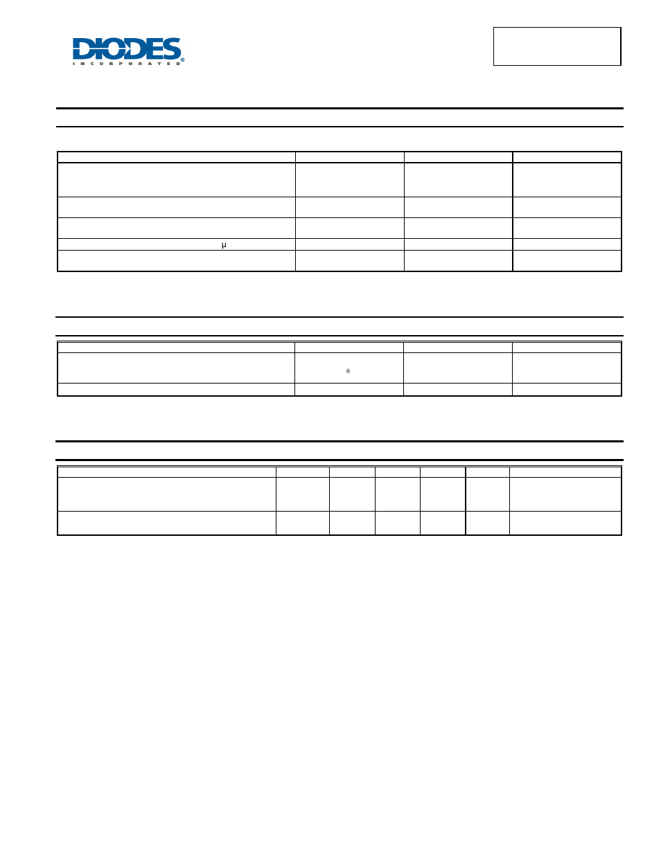 Maximum ratings (per leg), Thermal characteristics (per leg), Electrical characteristics (per leg) | Diodes SBR10U40CTFP User Manual | Page 2 / 5