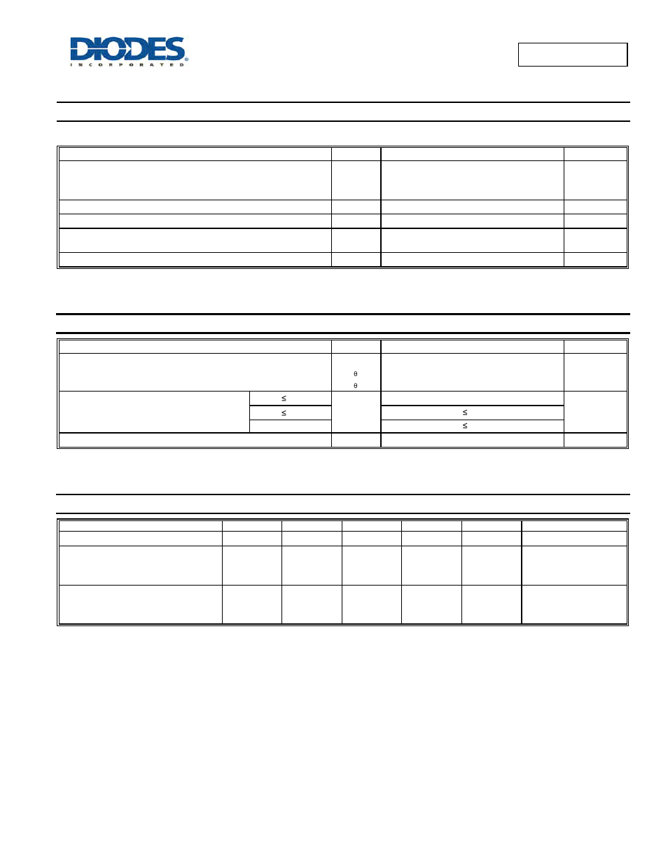 Maximum ratings, Thermal characteristics, Electrical characteristics | Diodes SBR10U45SP5 User Manual | Page 2 / 5