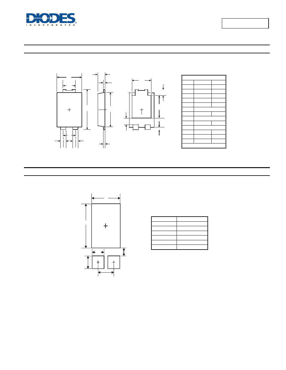 Package outline dimensions, Suggested pad layout | Diodes SBR12U120P5 User Manual | Page 4 / 5