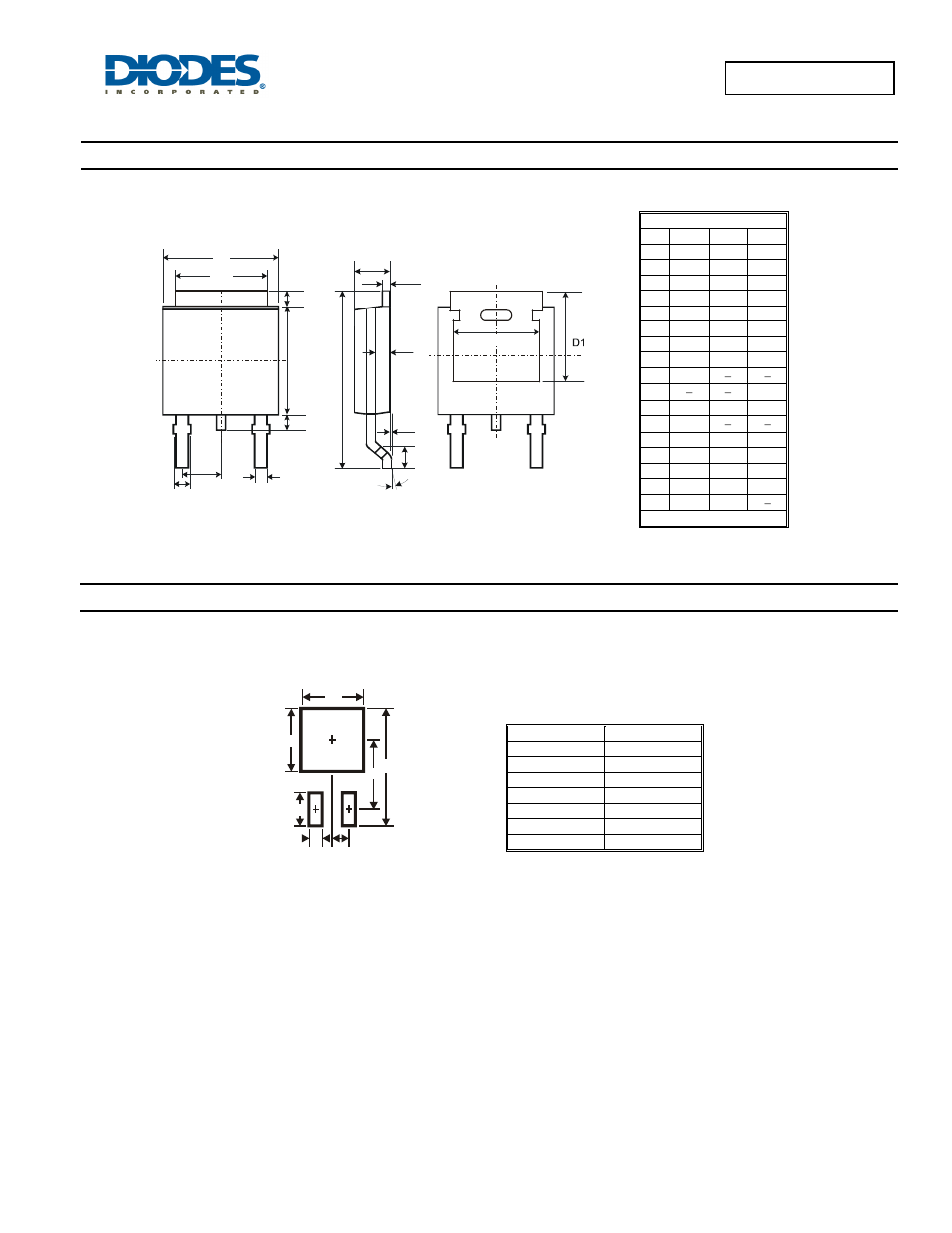 Package outline dimensions, Suggested pad layout | Diodes SBR15U100CTL User Manual | Page 4 / 5