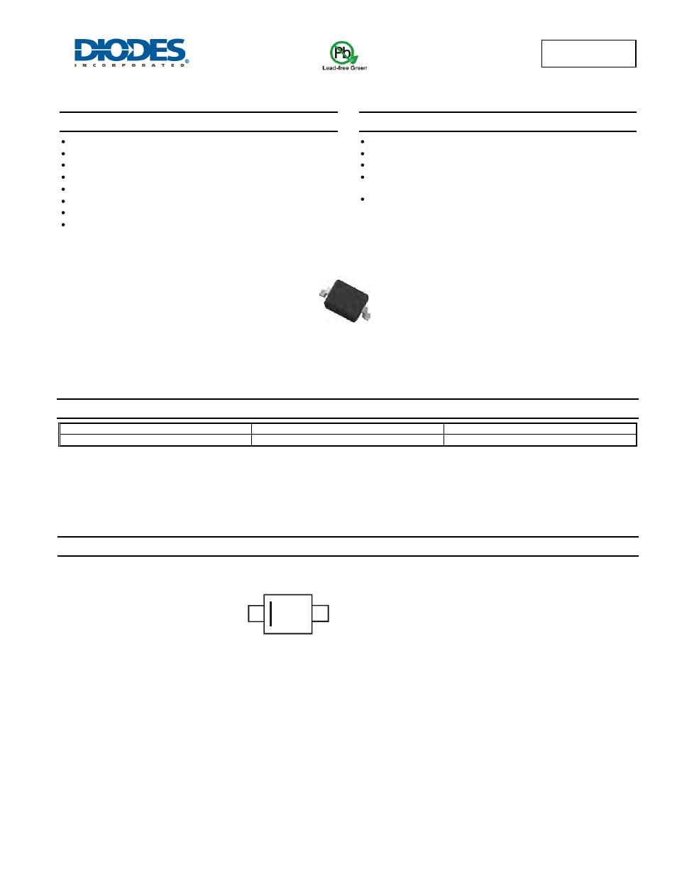 Diodes SBR1A40S3 User Manual | 4 pages
