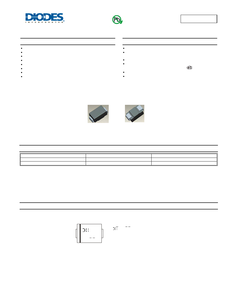 Diodes SBR1U150SA User Manual | 5 pages