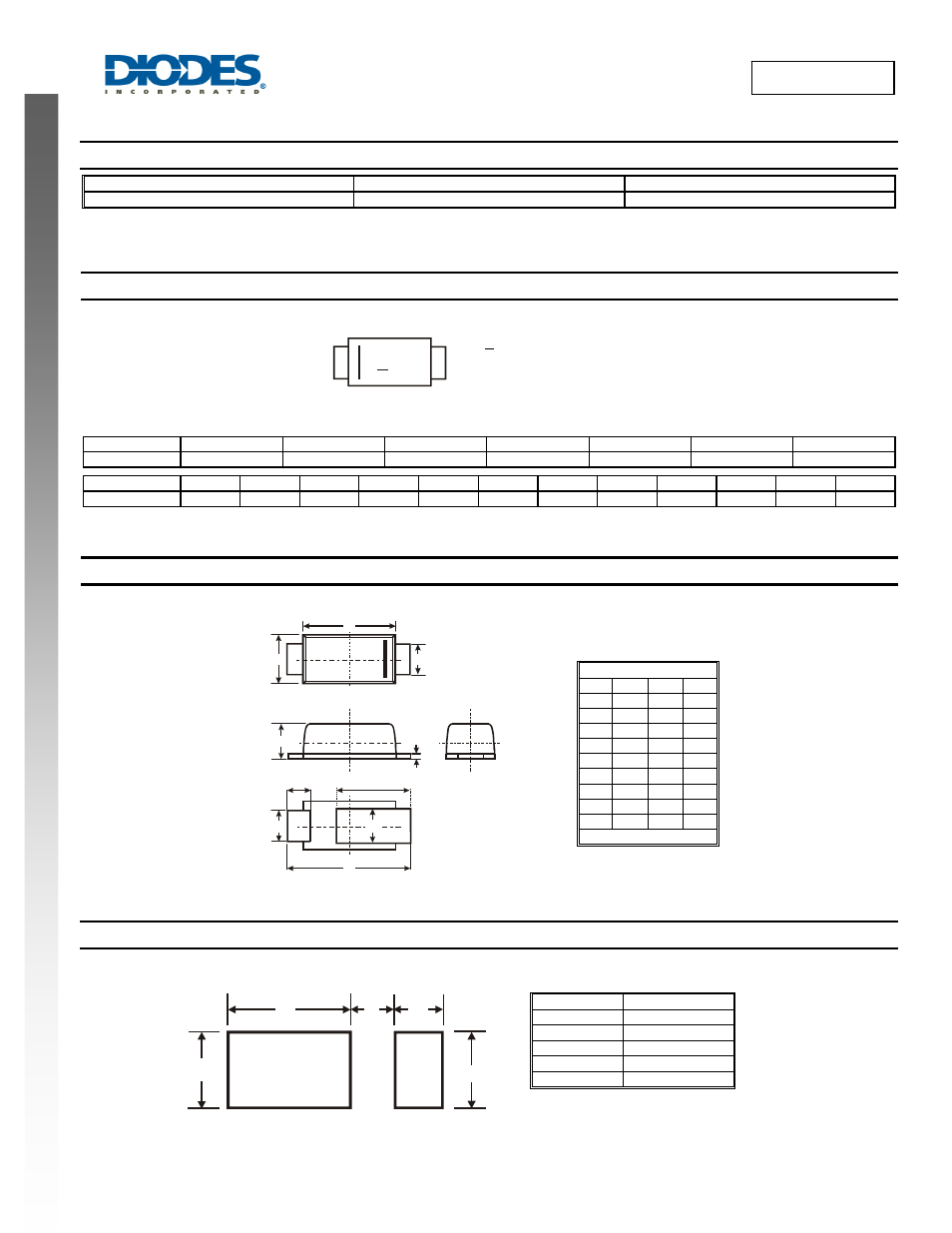 New prod uc t, Ordering information, Marking information | Package outline dimensions, Suggested pad layout | Diodes SBR1U200P1 User Manual | Page 3 / 4
