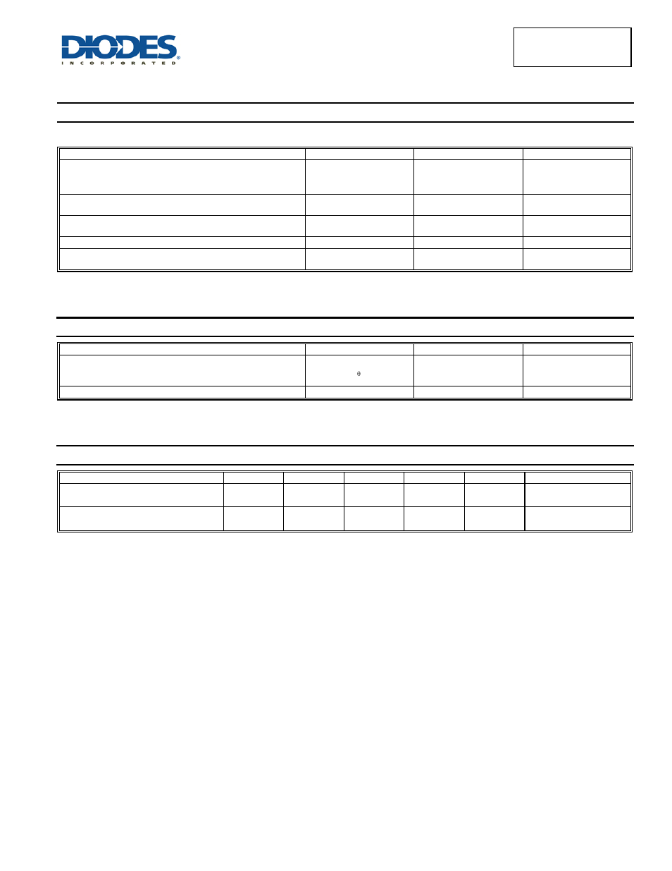 Maximum ratings (per leg), Thermal characteristics (per leg), Electrical characteristics (per leg) | Diodes SBR20150CTFP User Manual | Page 2 / 5