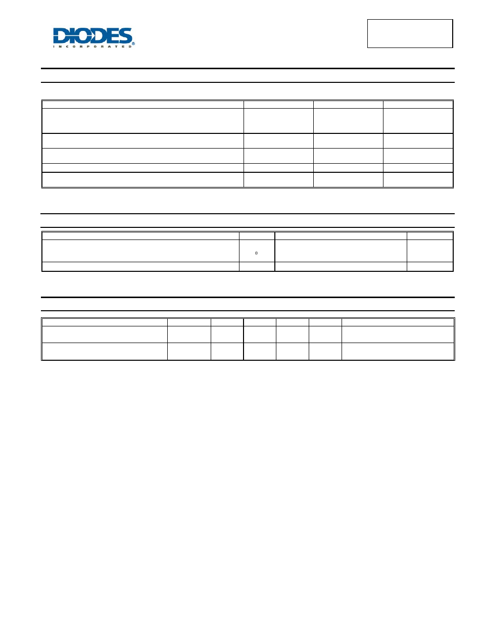 Maximum ratings (per leg), Thermal characteristics (per leg), Electrical characteristics (per leg) | Diodes SBR2040CTFP User Manual | Page 2 / 5