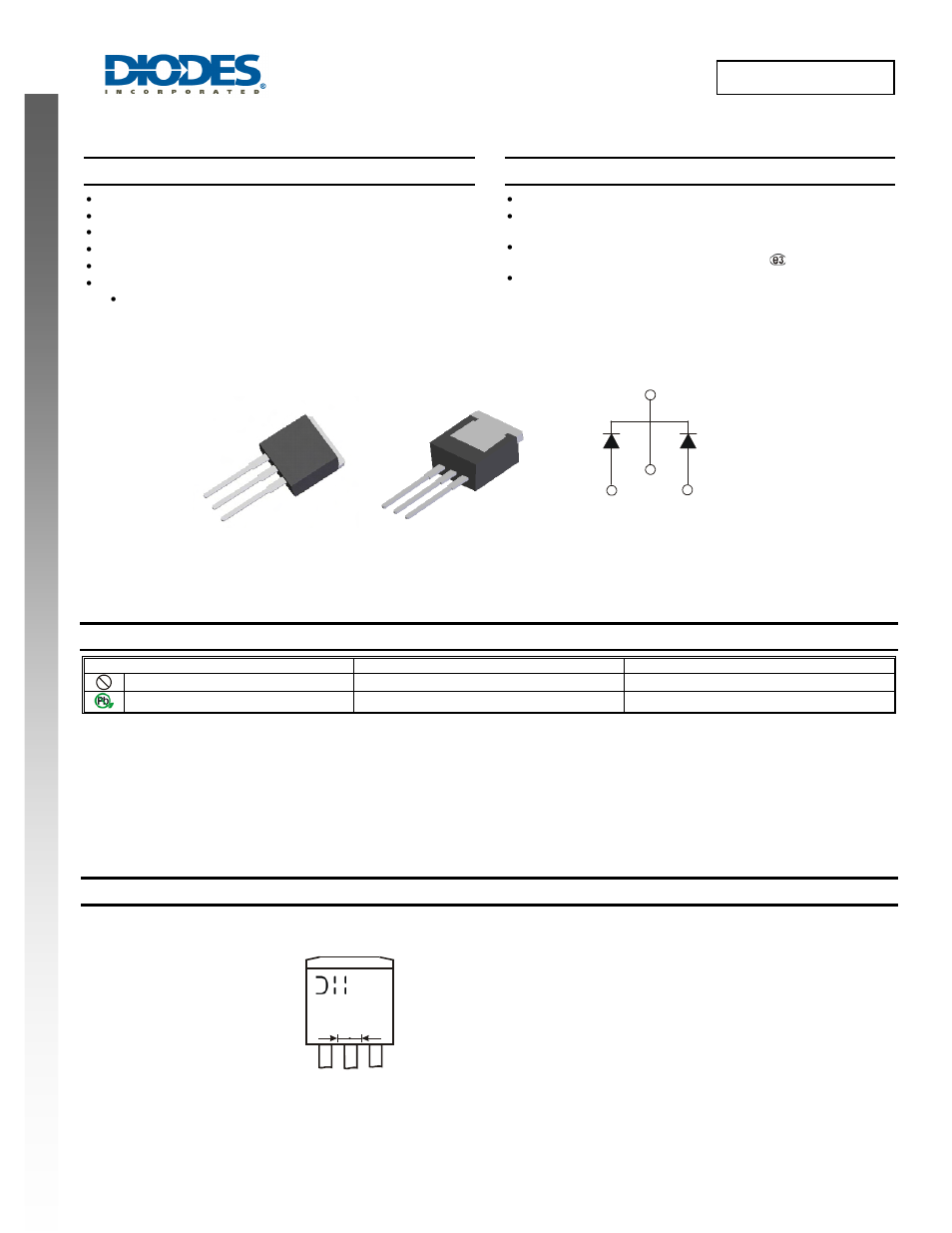 Diodes SBR20A120CTE User Manual | 4 pages