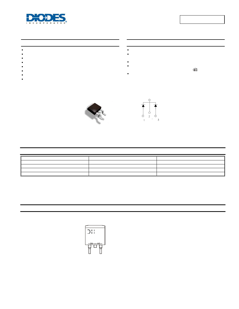 Diodes SBR20A200CTB User Manual | 4 pages