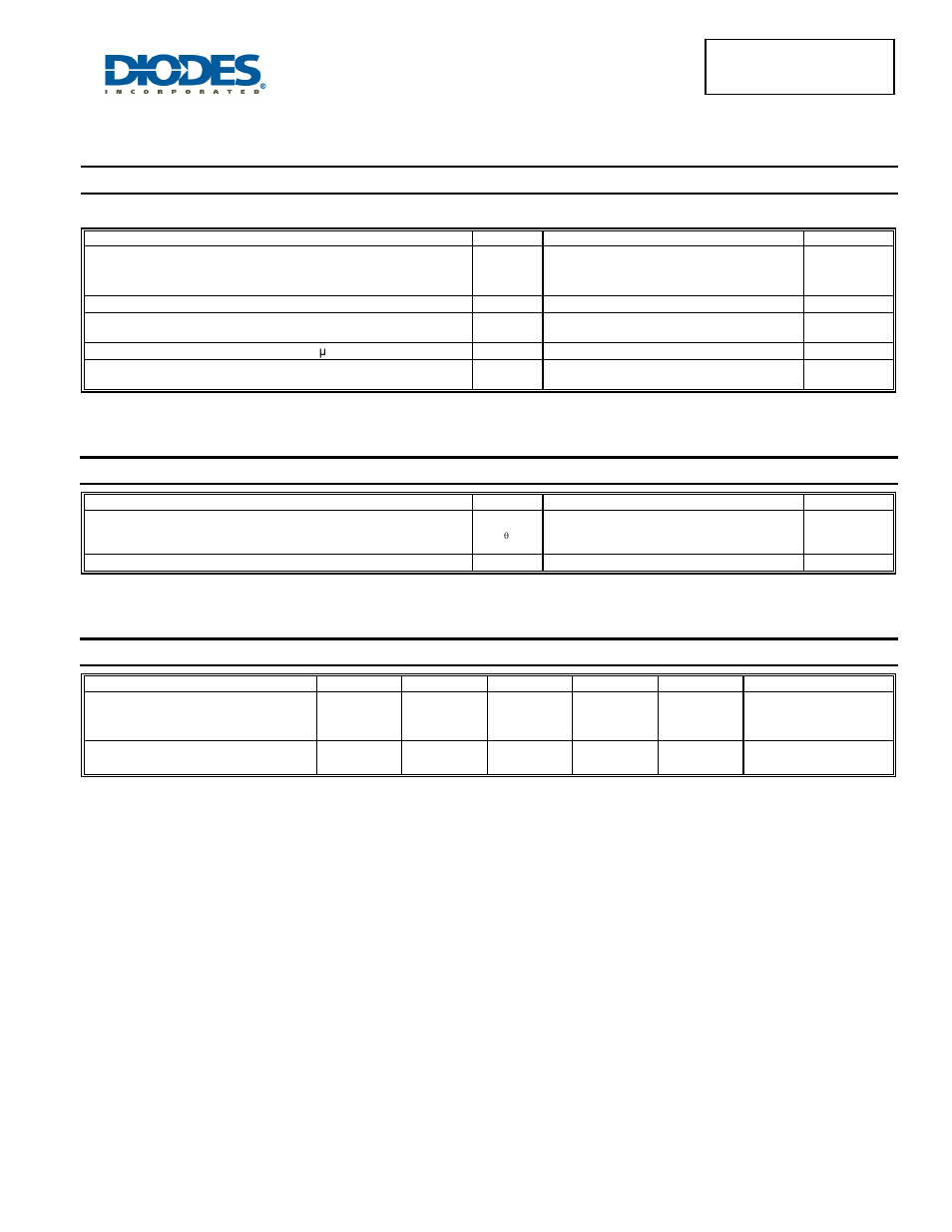 Maximum ratings, Thermal characteristics, Electrical characteristics | Diodes SBR20U60CTFP User Manual | Page 2 / 5