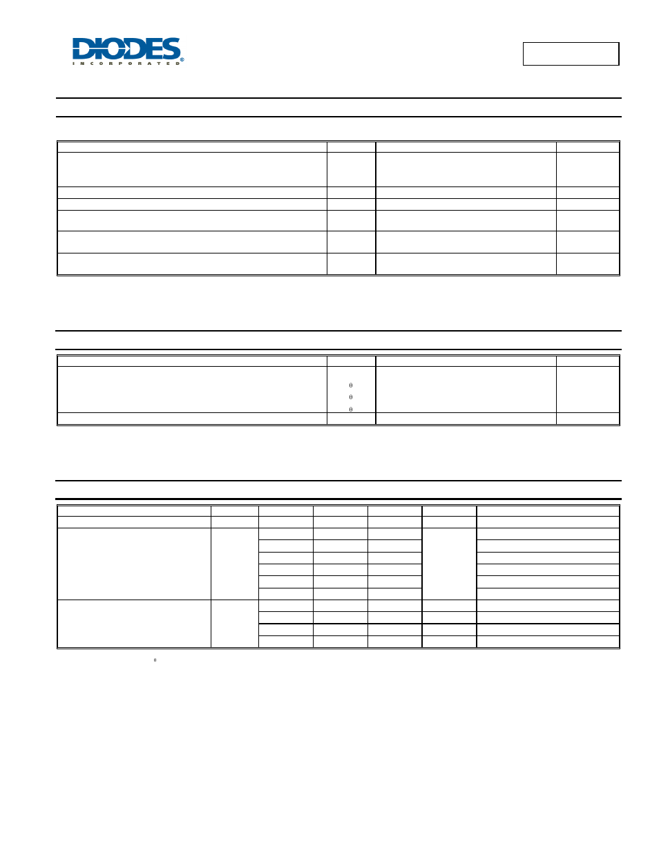 Maximum ratings, Thermal characteristics, Electrical characteristics | Sbr2u30p1 | Diodes SBR2U30P1 User Manual | Page 2 / 5