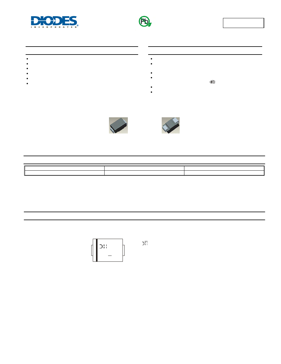 Diodes SBR2U30SA User Manual | 5 pages