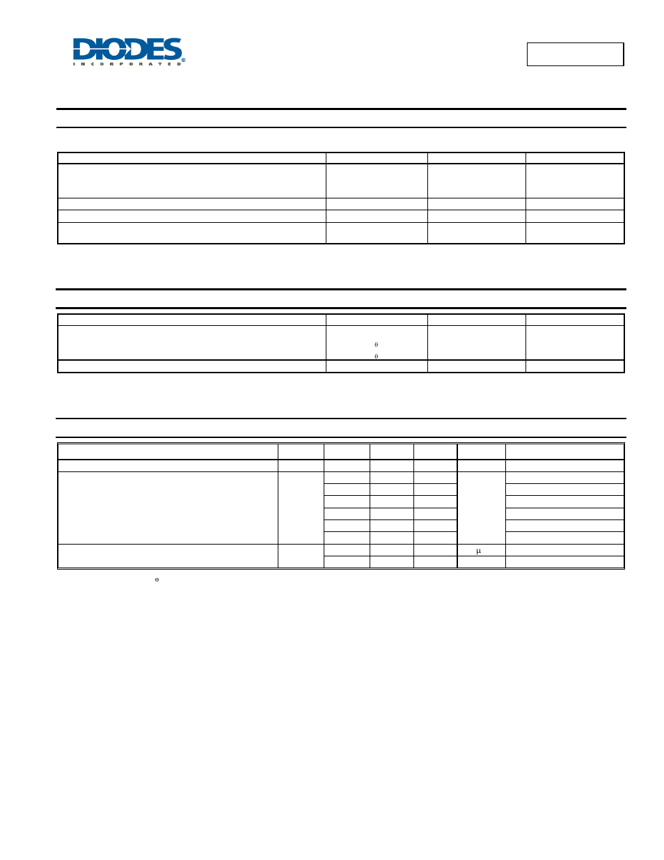Sbr2u30sa, Maximum ratings, Thermal characteristics | Electrical characteristics | Diodes SBR2U30SA User Manual | Page 2 / 5