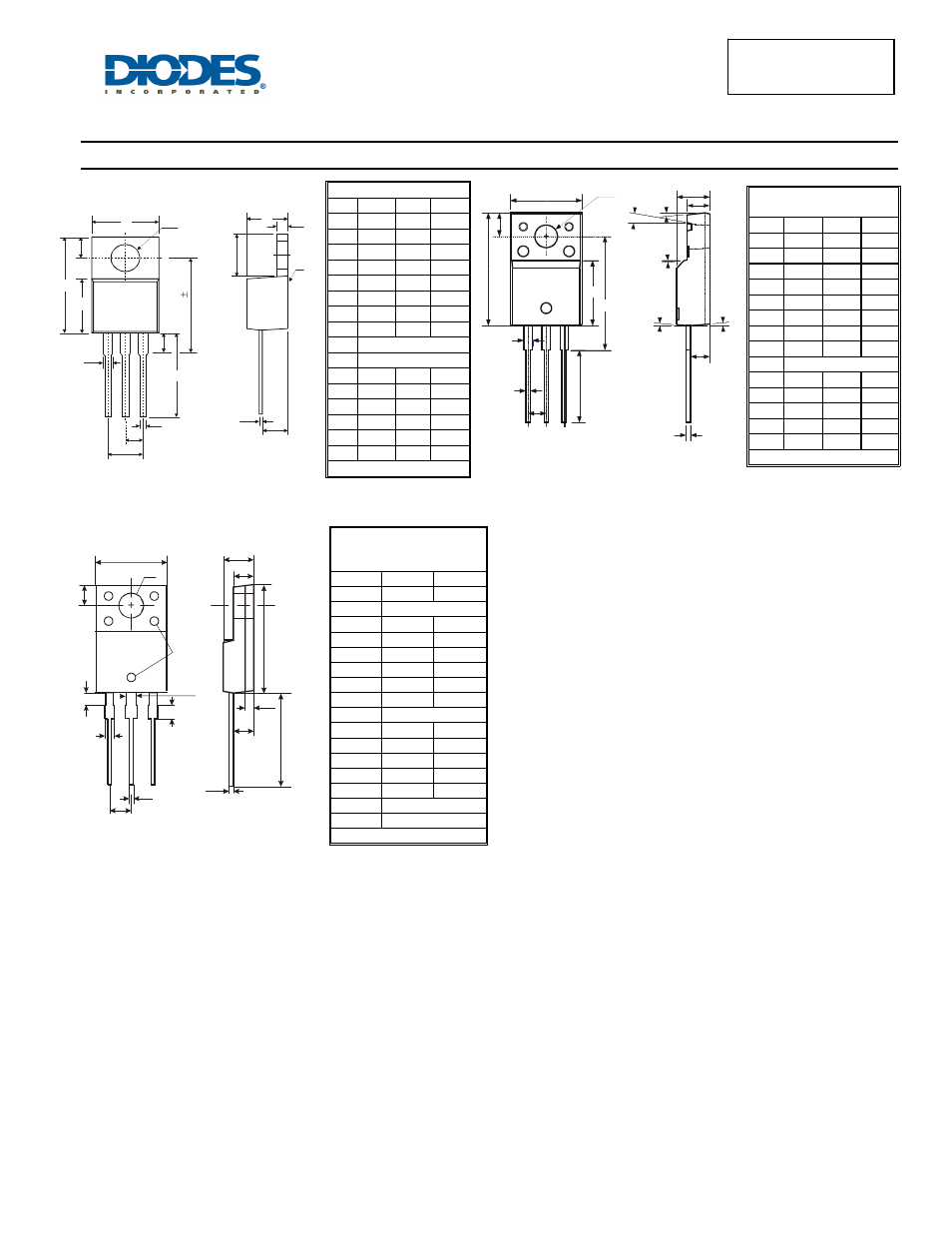 Package outline dimensions, Sbr3060 | Diodes SBR3060CTFP User Manual | Page 4 / 5