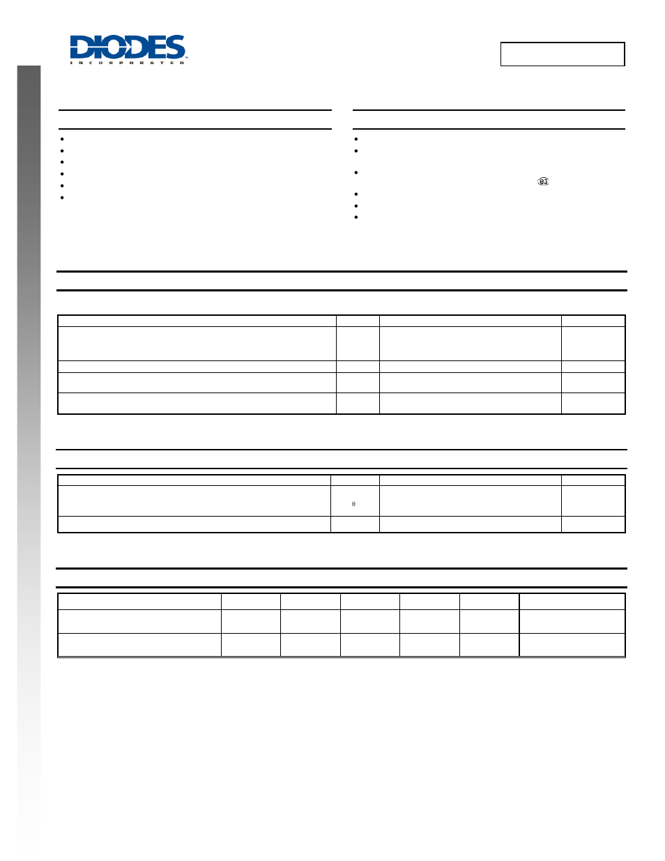 Diodes SBR30A100CTE User Manual | 3 pages