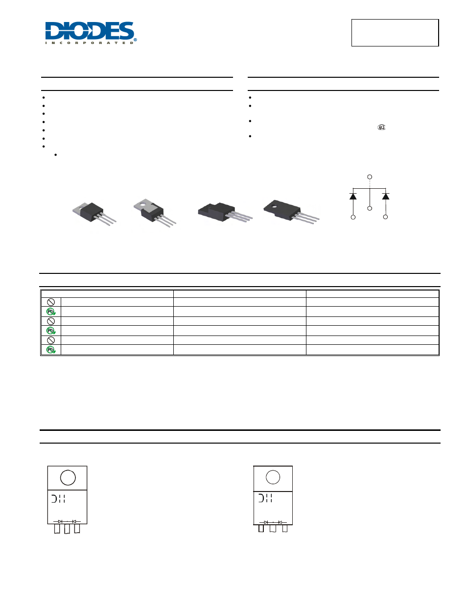 Diodes SBR30A120CTFP User Manual | 5 pages