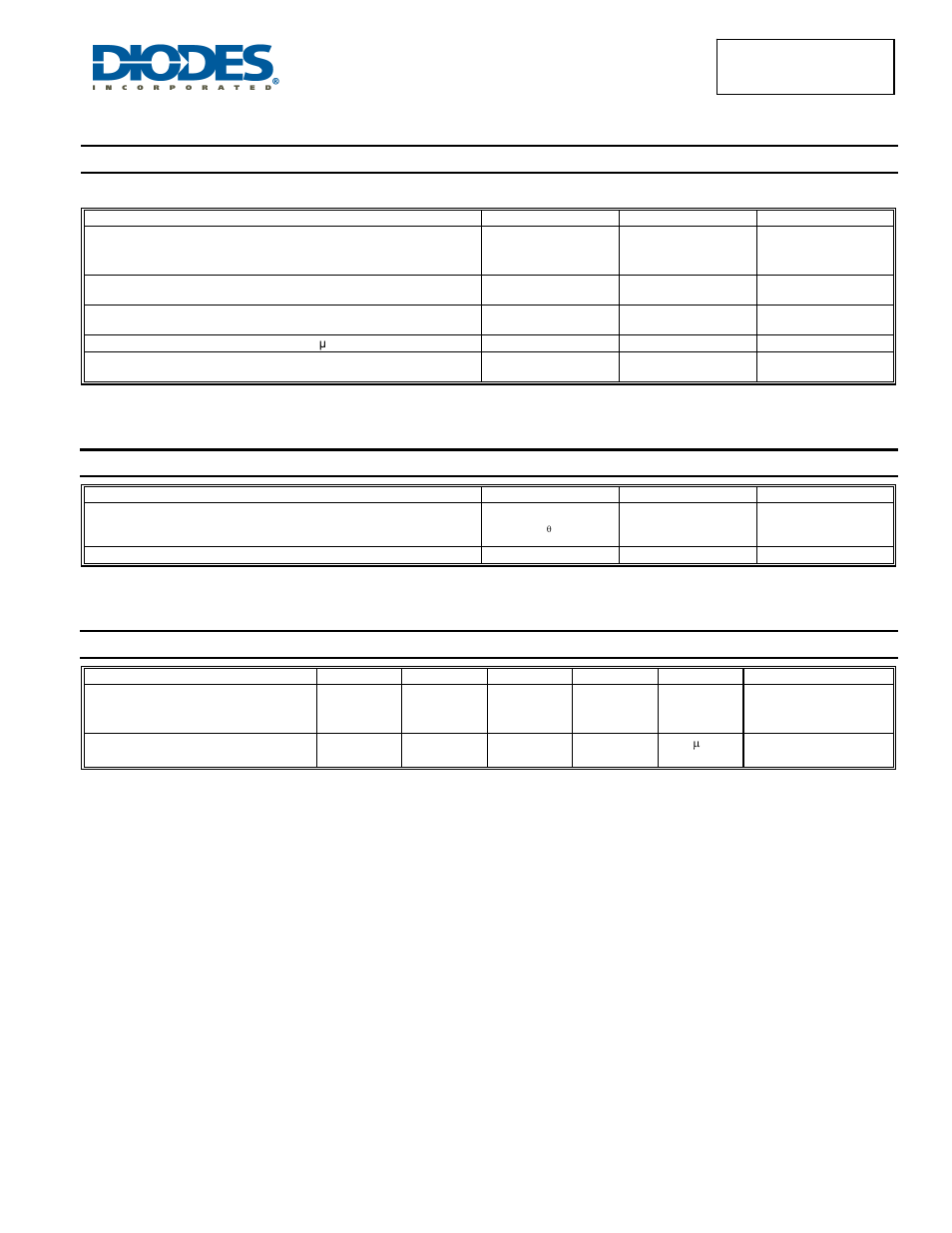 Maximum ratings (per leg), Thermal characteristics (per leg), Electrical characteristics (per leg) | Diodes SBR30A120CTFP User Manual | Page 2 / 5