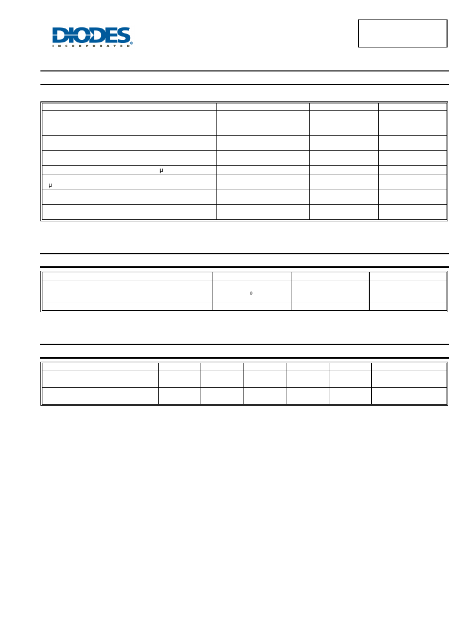 Maximum ratings (per leg), Thermal characteristics (per leg), Electrical characteristics (per leg) | Diodes SBR30A45CTFP User Manual | Page 2 / 5