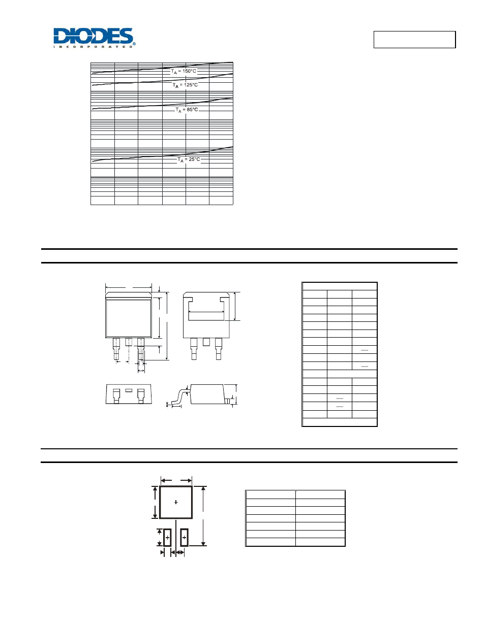 Sbr30a60ctb, Package outline dimensions, Suggested pad layout | Diodes SBR30A60CTB User Manual | Page 3 / 4