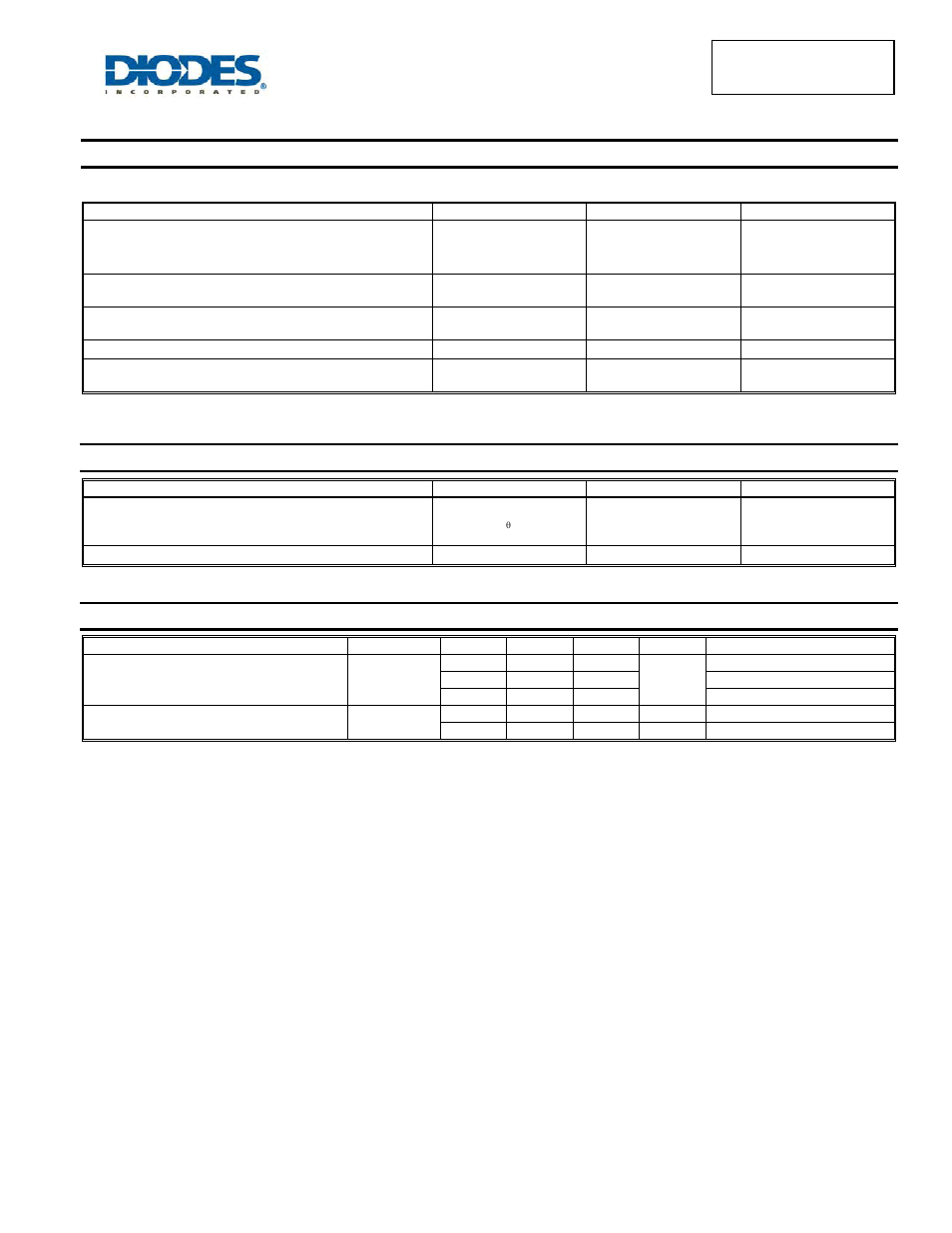 Maximum ratings (per leg), Thermal characteristics (per leg), Electrical characteristics (per leg) | Diodes SBR30M100CTFP User Manual | Page 2 / 5