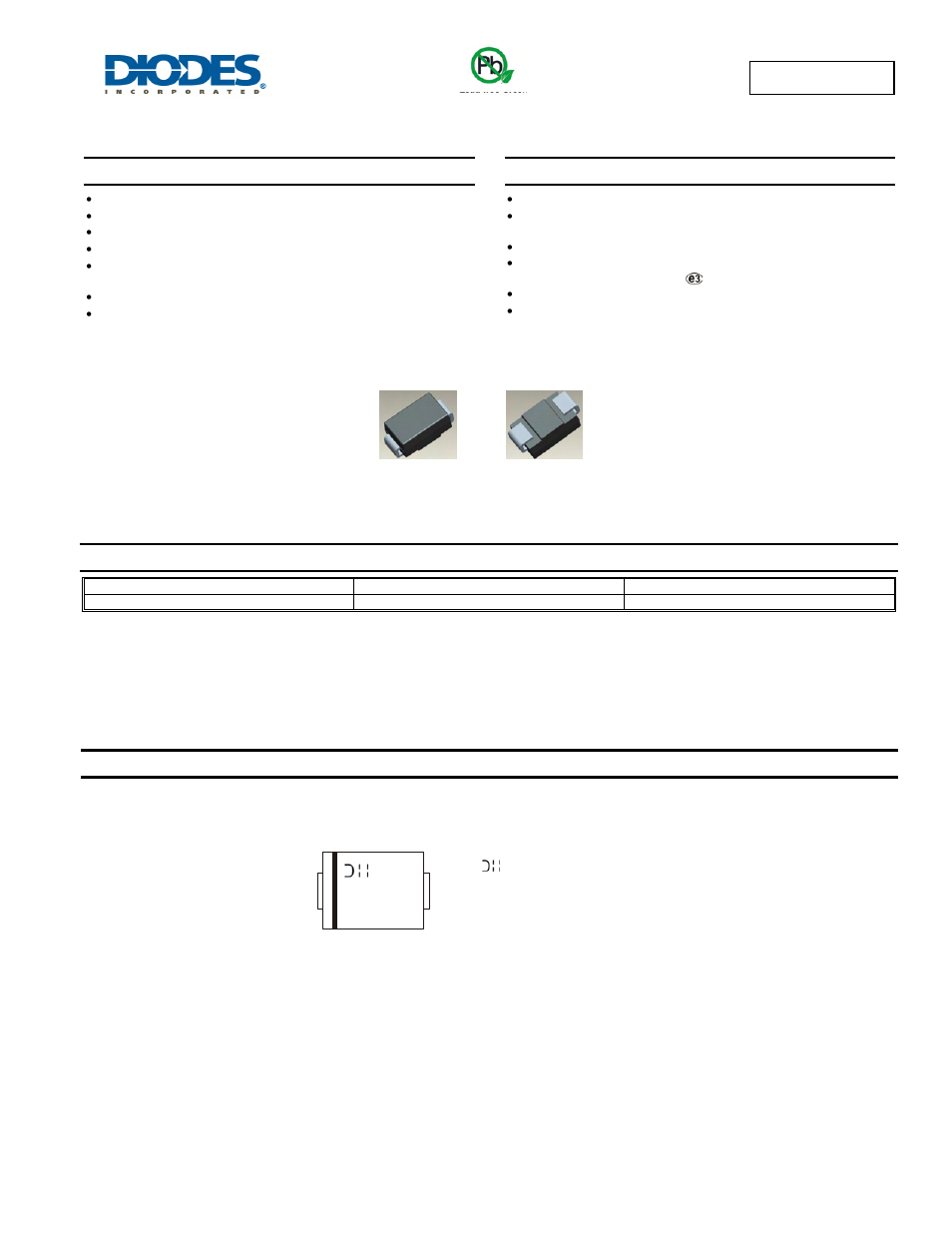 Diodes SBR3150SB User Manual | 4 pages