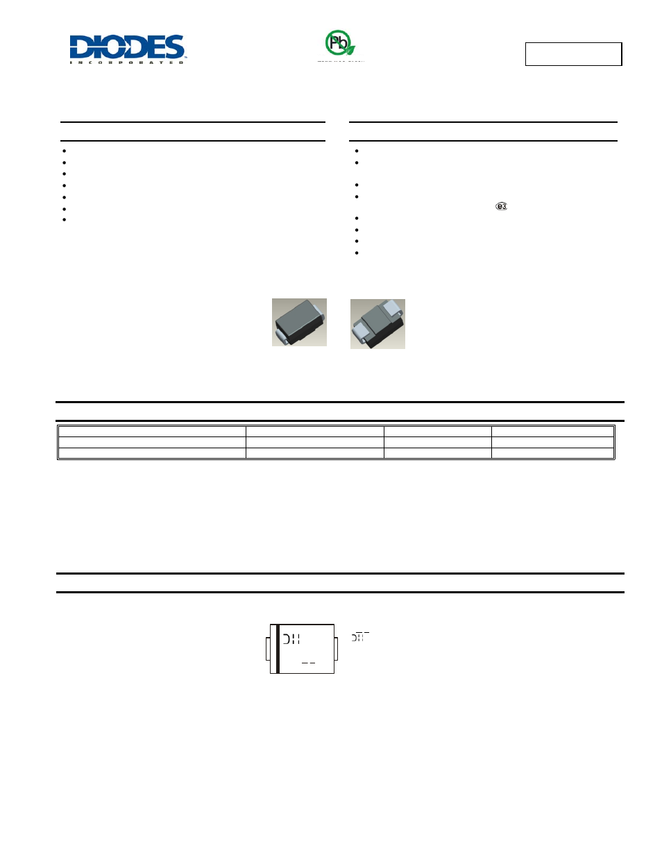 Diodes SBR3A40SA User Manual | 5 pages