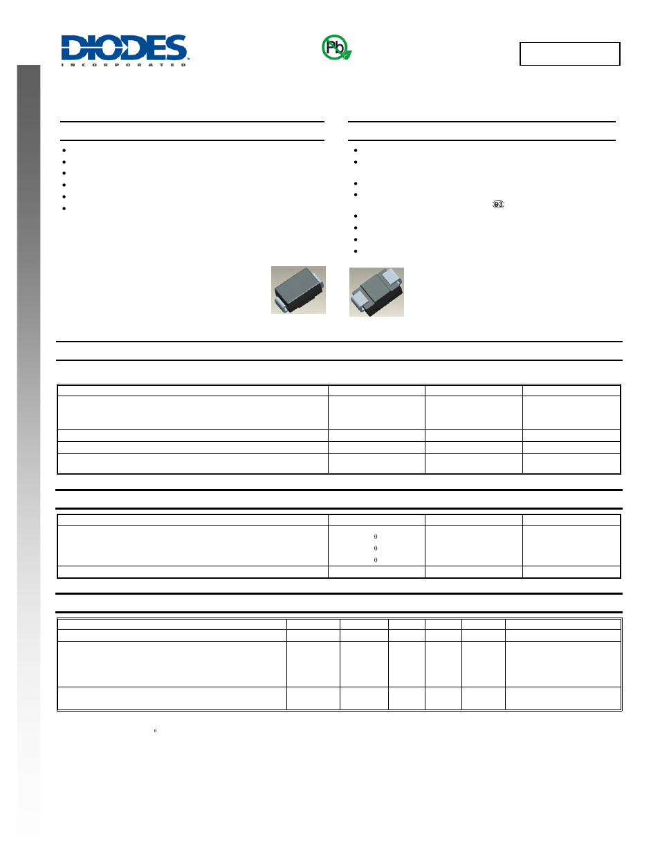 Diodes SBR3U20SA User Manual | 4 pages