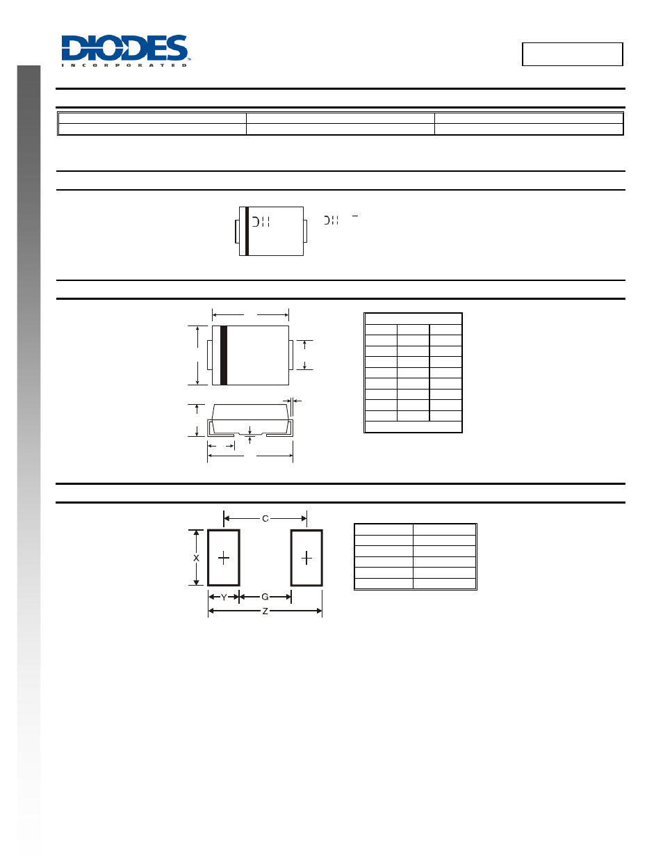 Sbr3u20sa new prod uc t, Ordering information, Marking information | Package outline dimensions, Suggested pad layout | Diodes SBR3U20SA User Manual | Page 3 / 4