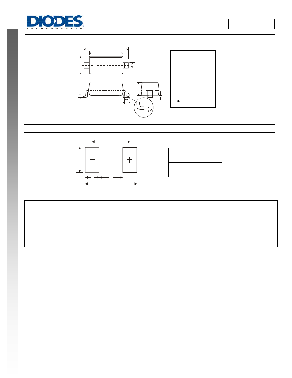 Package outline dimensions, Suggested pad layout, New prod uc t | Diodes SDM100K30L User Manual | Page 3 / 3