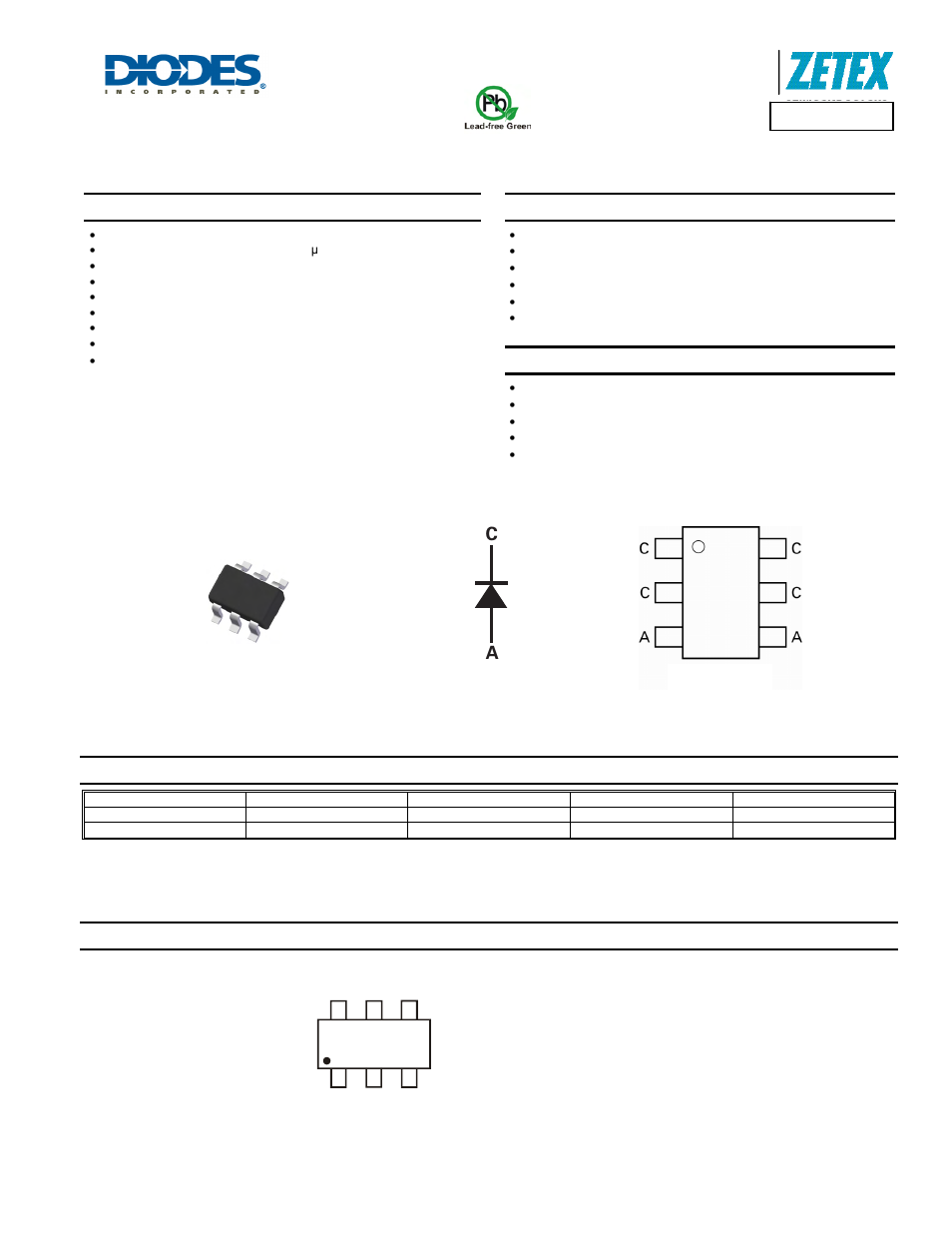 Diodes ZLLS2000 User Manual | 6 pages