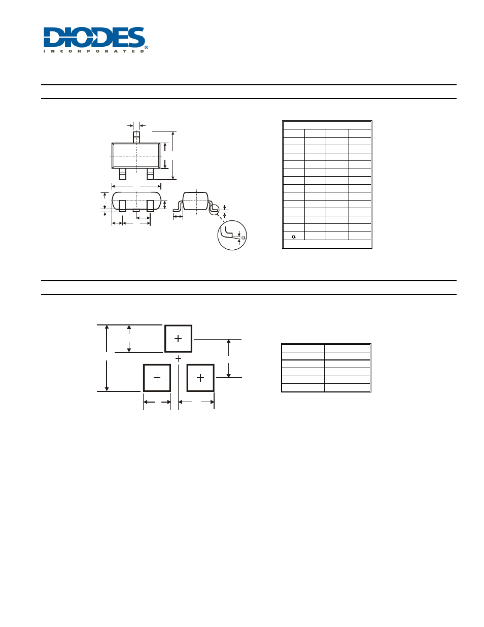 Zlls500, Package outline dimensions, Suggested pad layout | Diodes ZLLS500 User Manual | Page 5 / 6