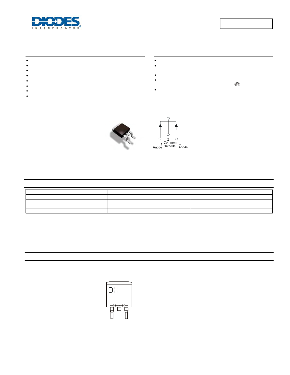 Diodes SBR40U300CTB User Manual | 4 pages