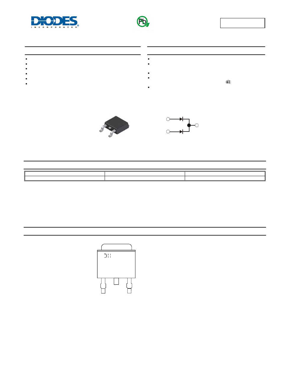Diodes SBR6100CTL User Manual | 5 pages