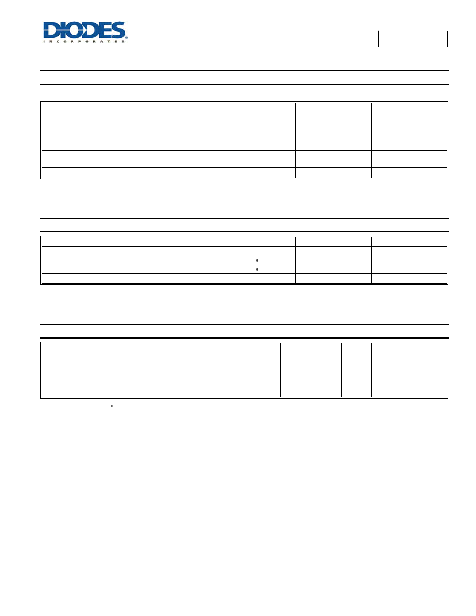 Sbr8u60p5 new prod uc t, Maximum ratings, Thermal characteristics | Electrical characteristics | Diodes SBR8U60P5 User Manual | Page 2 / 5