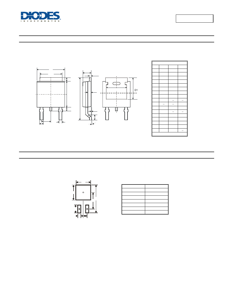 Sbr660ctlq, Package outline dimensions, Suggested pad layout | Diodes SBR660CTLQ User Manual | Page 5 / 6