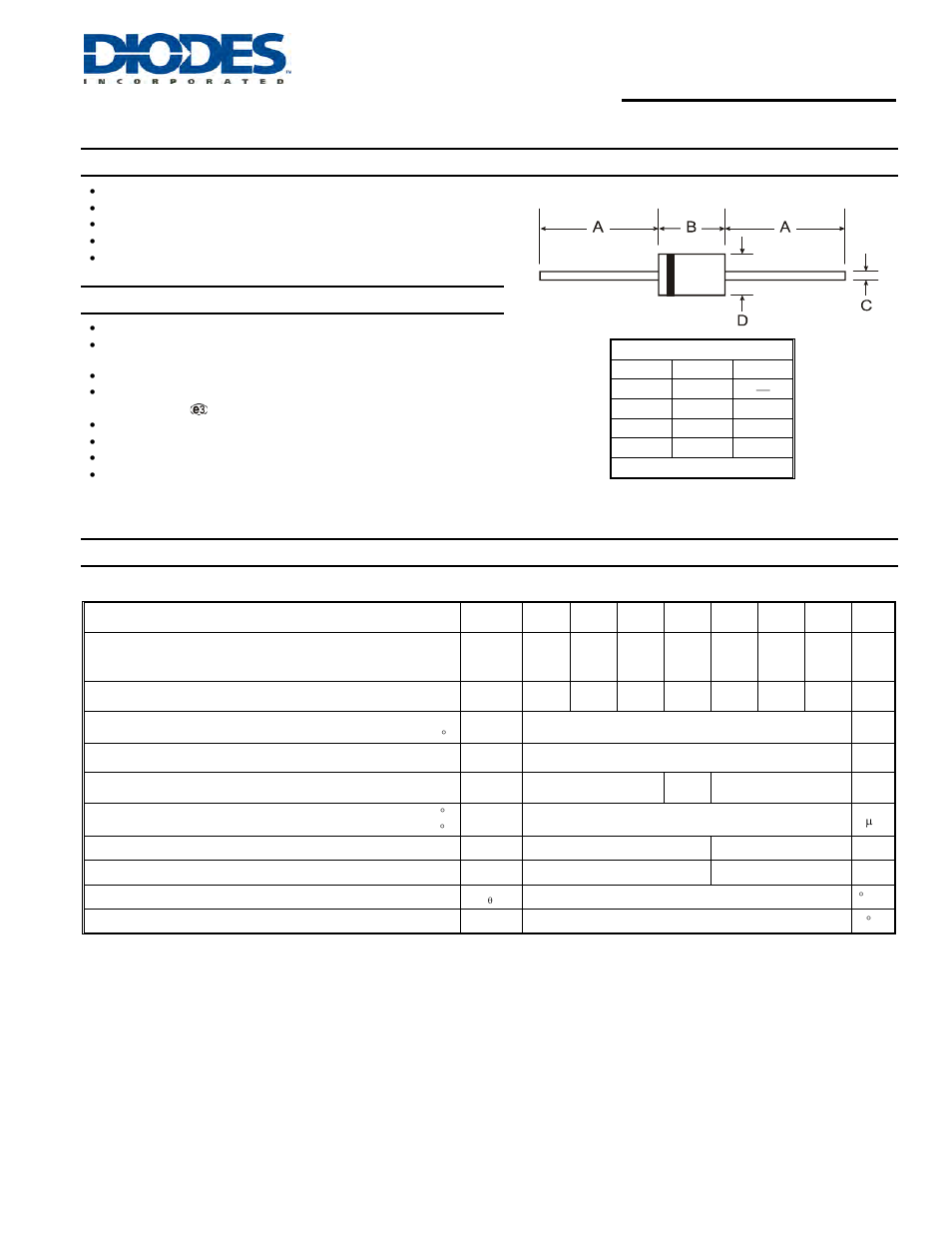 Diodes UF2001 - UF2007 User Manual | 3 pages