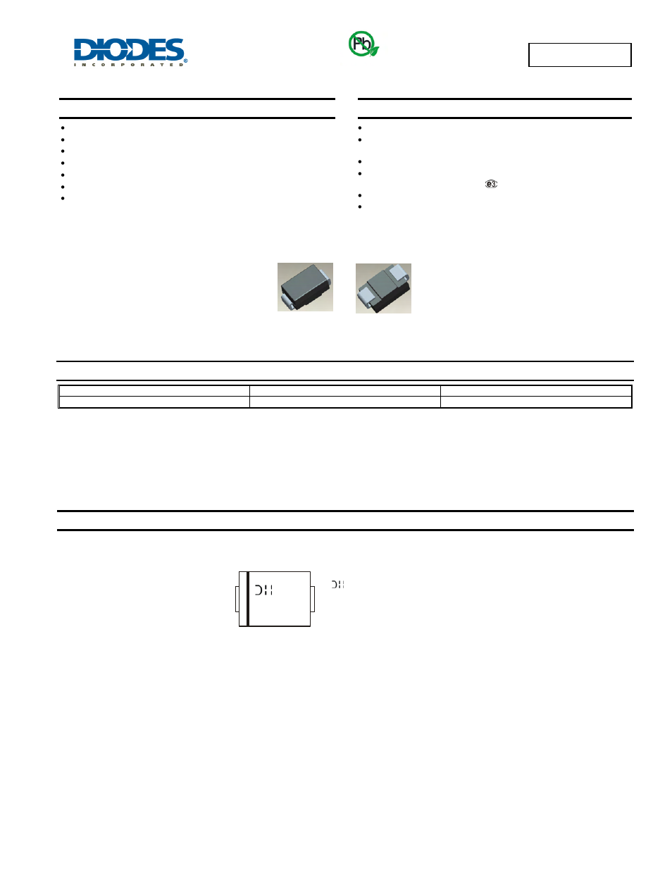 Diodes US1A - US1M User Manual | 4 pages